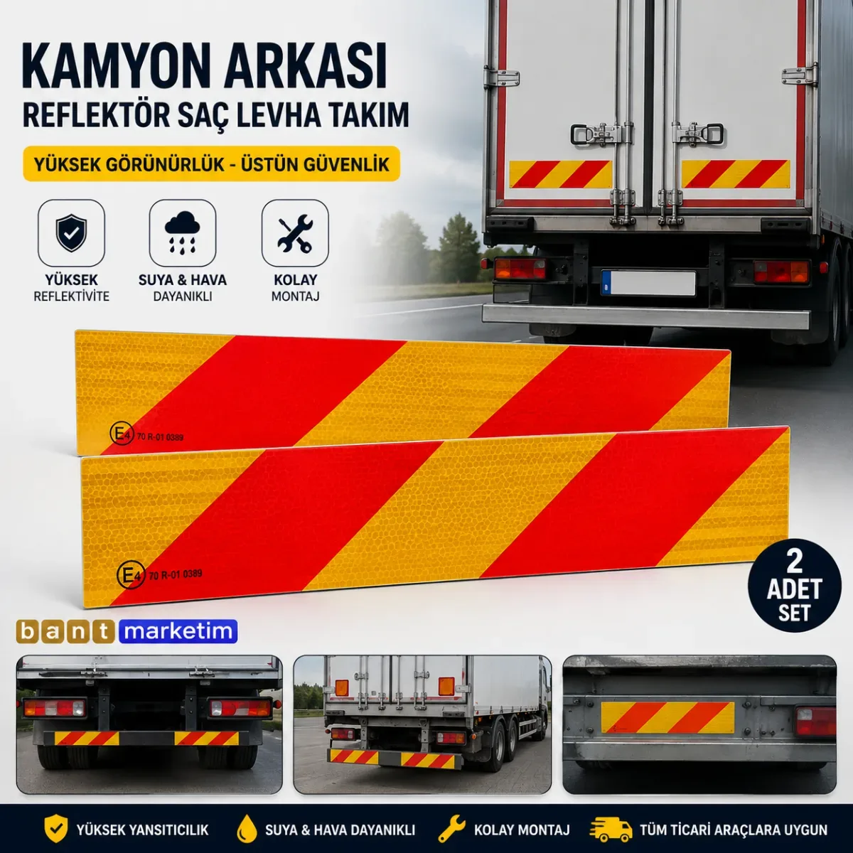 Kamyon ve Tır Reflektörleri: Mevzuata Uygun Görünürlük