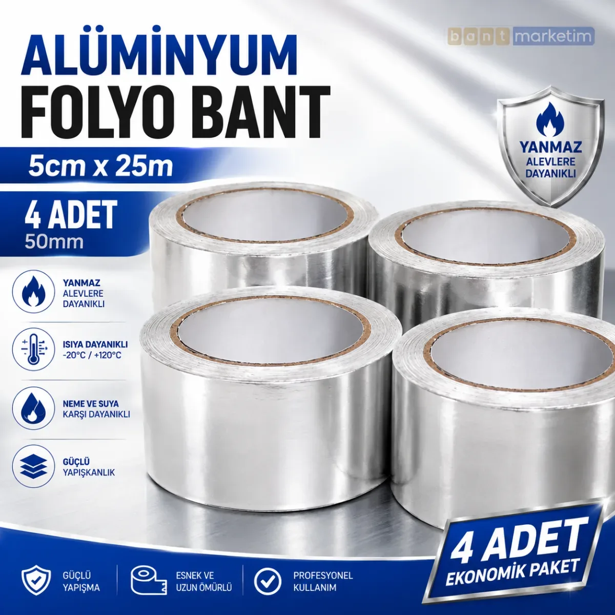 Alüminyum Folyo Bant Nerelerde Kullanılır?