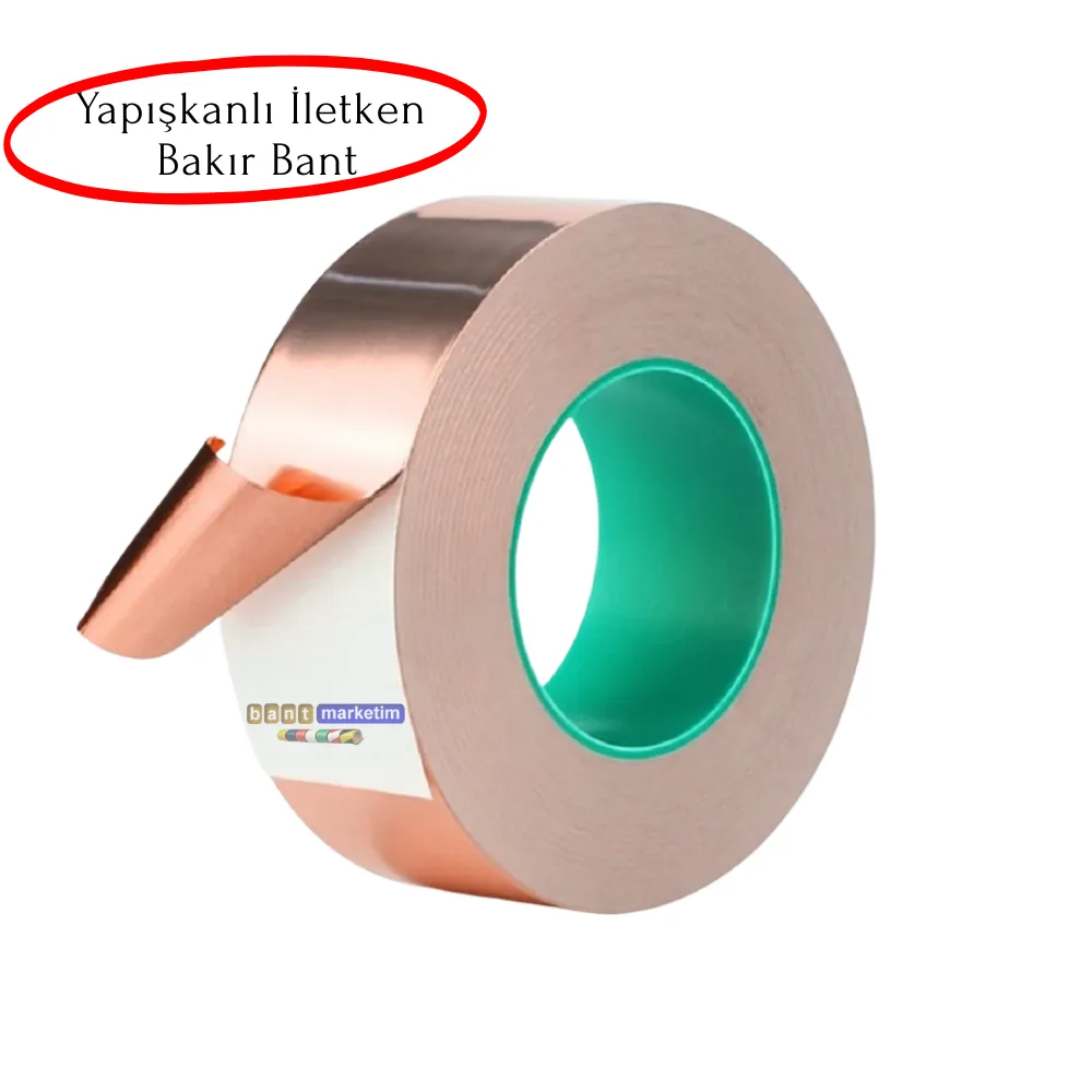 Bakır Folyo İletken Bant 38mmx10mt