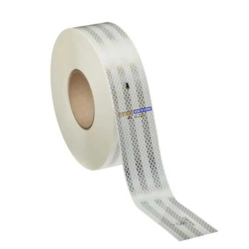 3M 983 Beyaz Petekli Reflektif Şerit Bant 55 mm x 50 mt