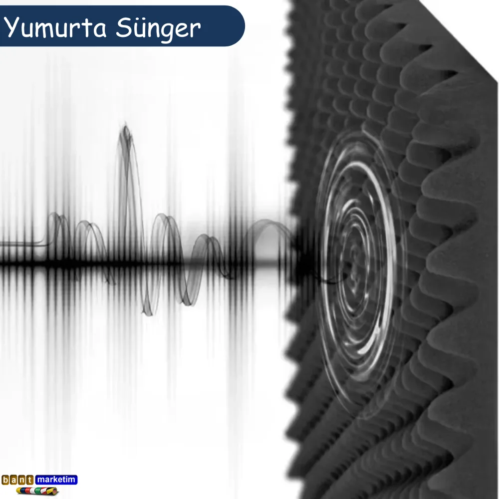 Akustik Yumurta Sünger 40 Dns 25mm 50x50 Cm 90 Adet