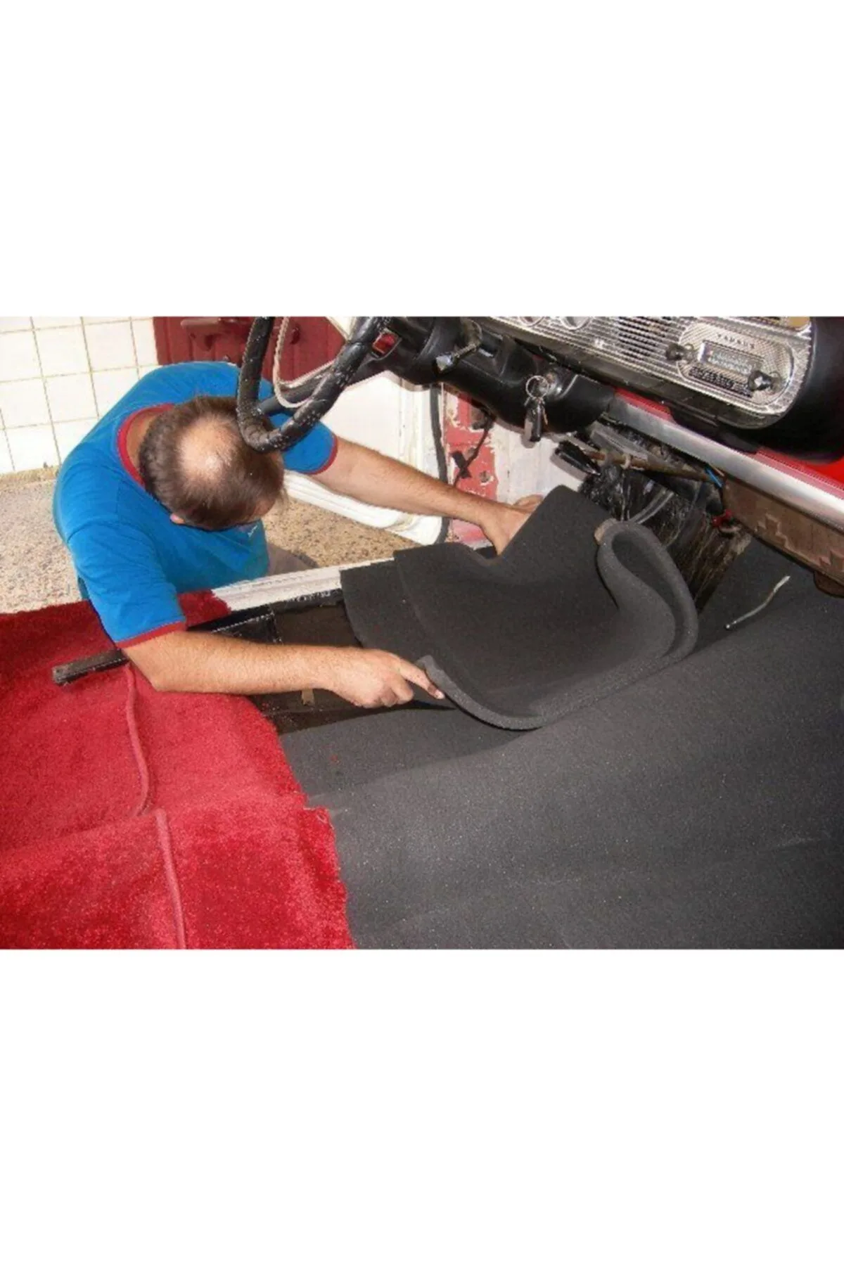 Araç Oto Ses Yalıtımı 100cmx5mt 1cm Kauçuk Firex Sünger 5m²