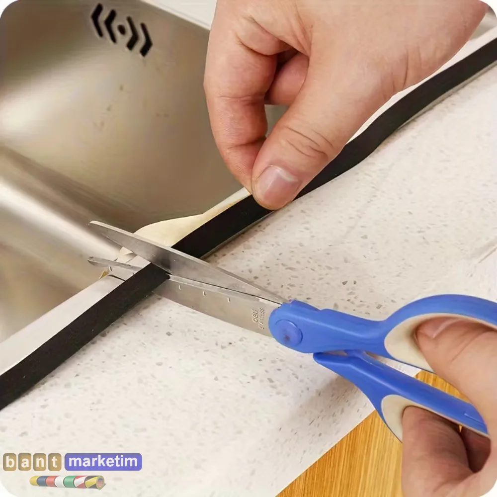 Eva Neopren Conta Sünger Bantlı Sızdırmazlık Bandı 3mm Kalınlıkta 8mmx20mt