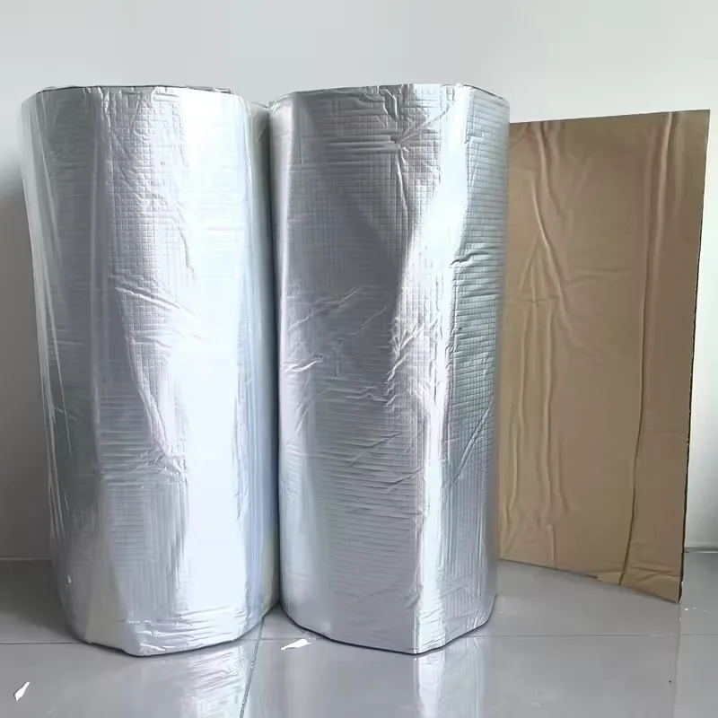 Ticari Araç Karavan Panelvan Oto Ses Yalıtım Malzemesi Folyolu 13mm Kalınlıkta 50cmx100cm (5Adet)