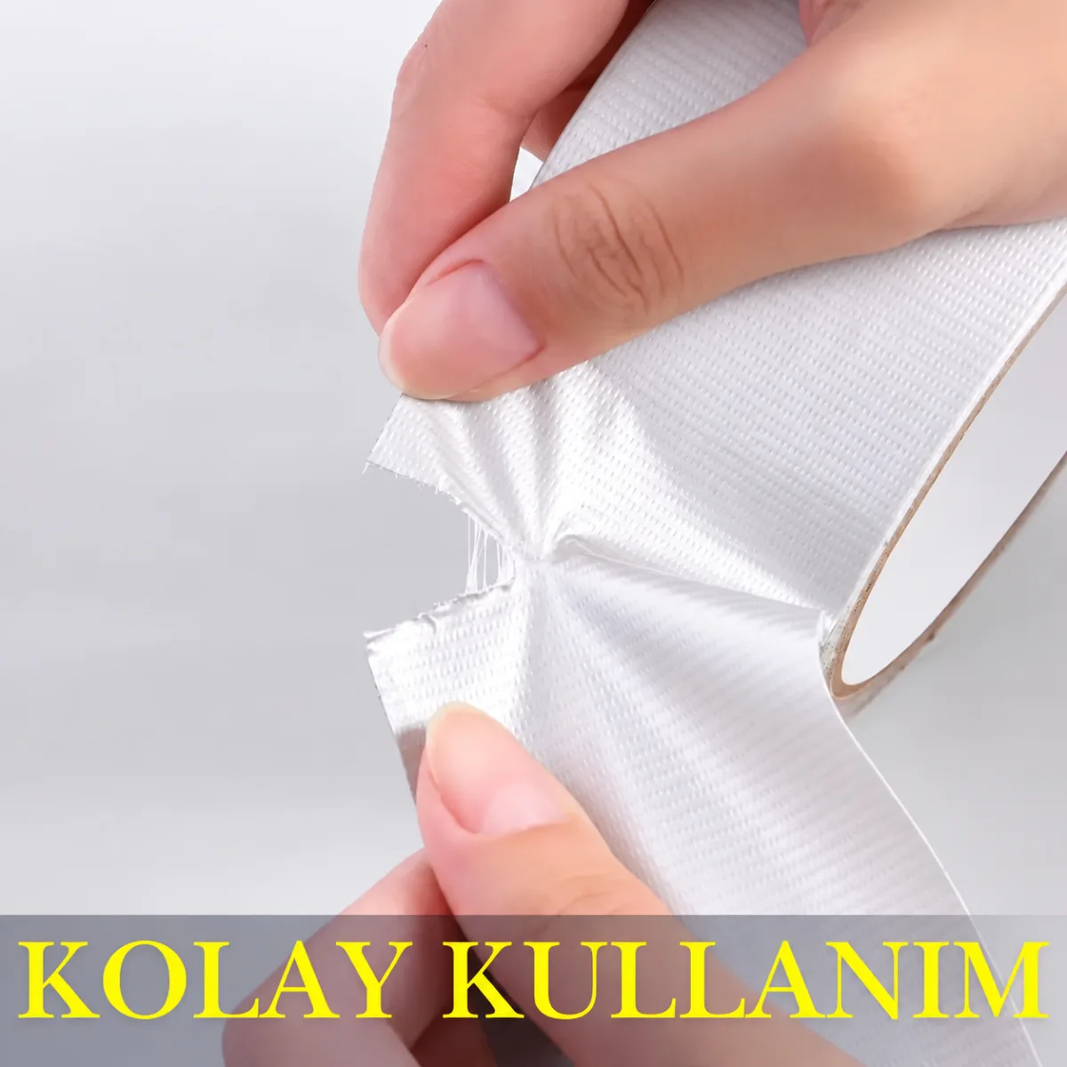 Çok Amaçlı Tamir Bandı Duck Tape Kanal Bandı "48 Mm X 25 Mt" BEYAZ