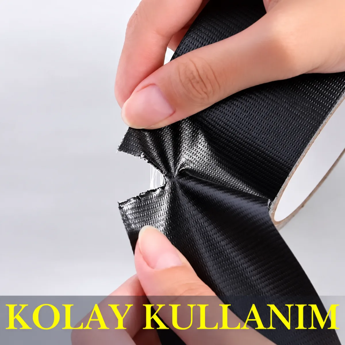 Çok Amaçlı Tamir Bandı Duck Tape Kanal Bandı "48 Mm X 25 Mt" SİYAH
