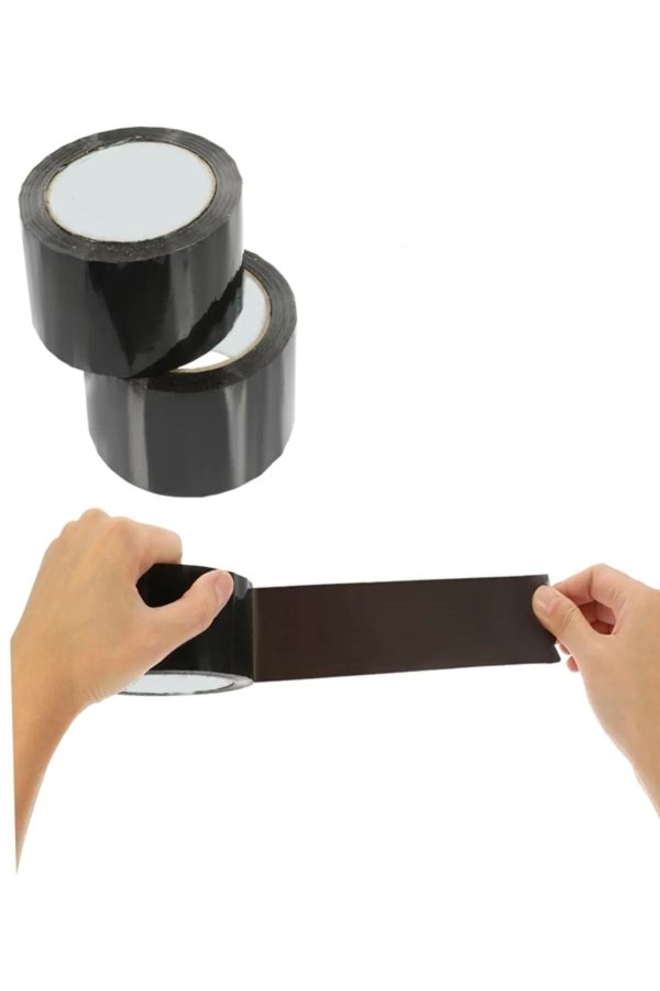 Renkli (Siyah) Koli Bandı 45x100 Metre 6 Adet 1 Paket