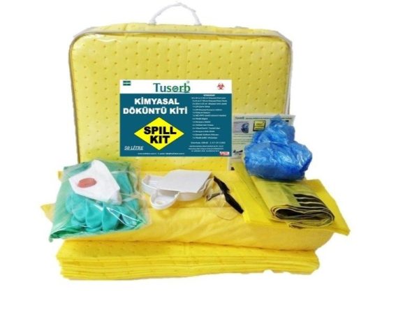 Kimyasal Dökülme Döküntü Temizleme Kiti 50 Lt