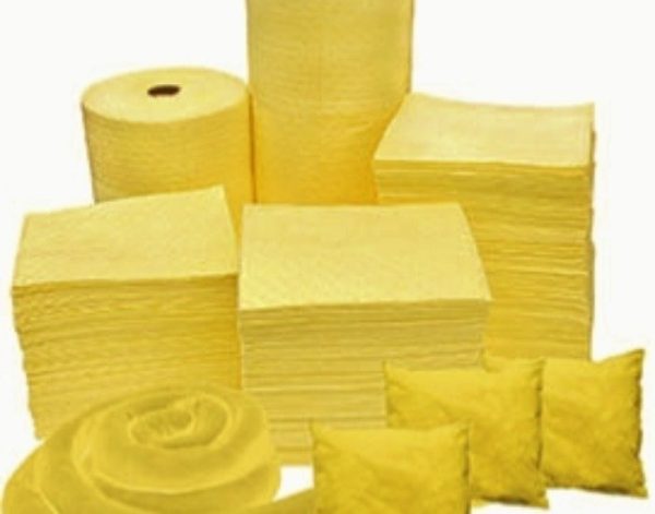 Kimyasal Döküntü Emici Ped 100 Adet 40x50cm