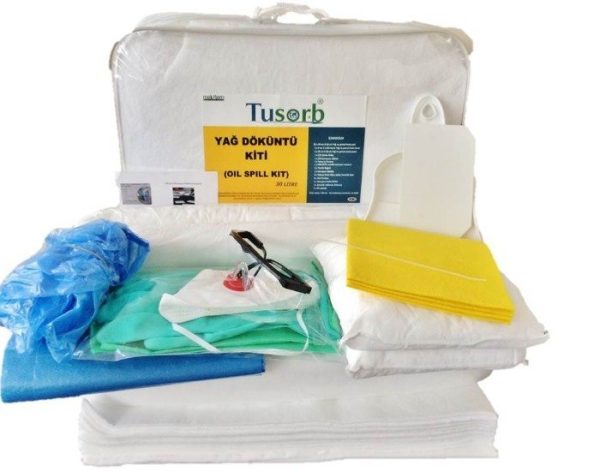 Yağ Ve Petrol Döküntü Temizleme Kiti 30 Lt