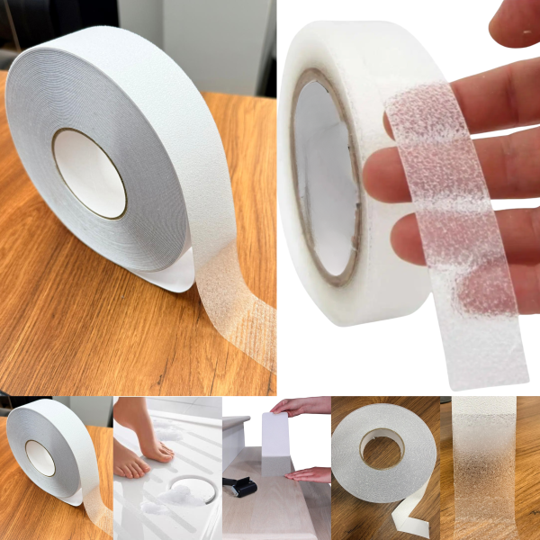 Şeffaf Havuz Banyo Küvet İç Mekan Merdiven Kaydırmaz Kaymaz Bant 25mm x 25mt